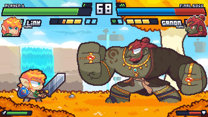 TLOZ: Fighters of the Kingdoms (Mockup)